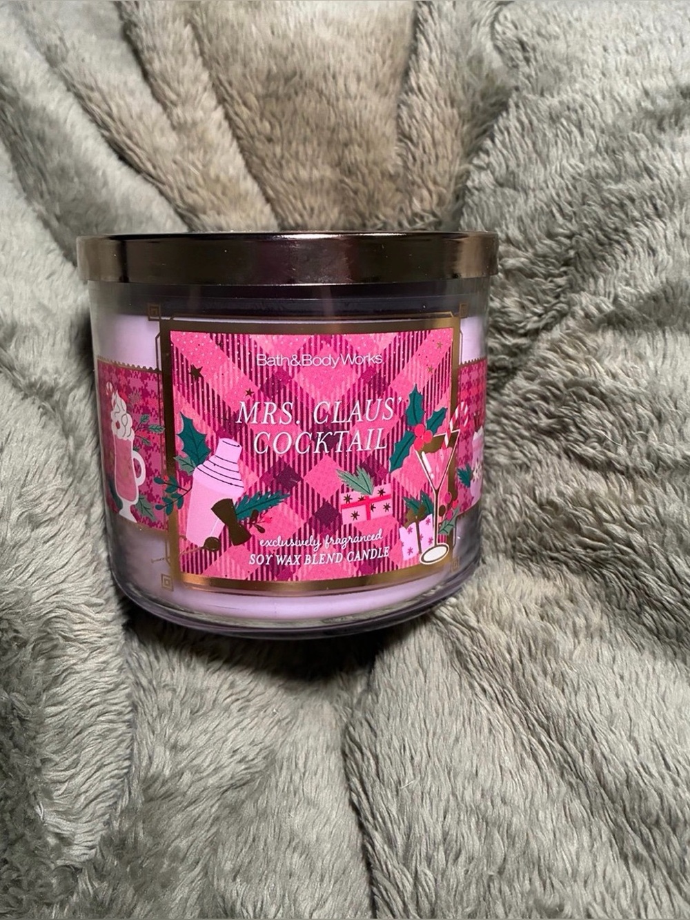 Bath & Body Works Mrs. Claus’ Cocktail 3-Wick Candle